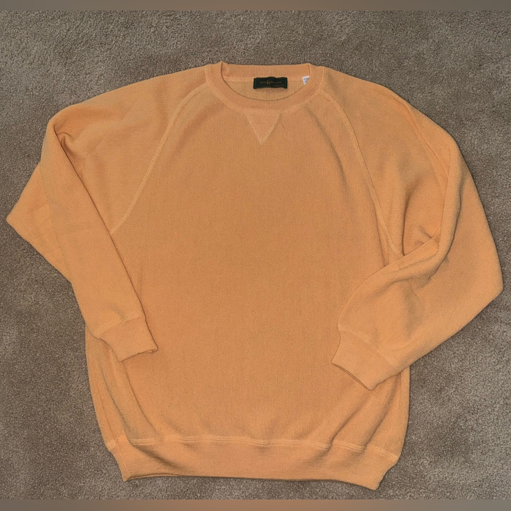 Peru unlimited men’s baby alpaca crewneck